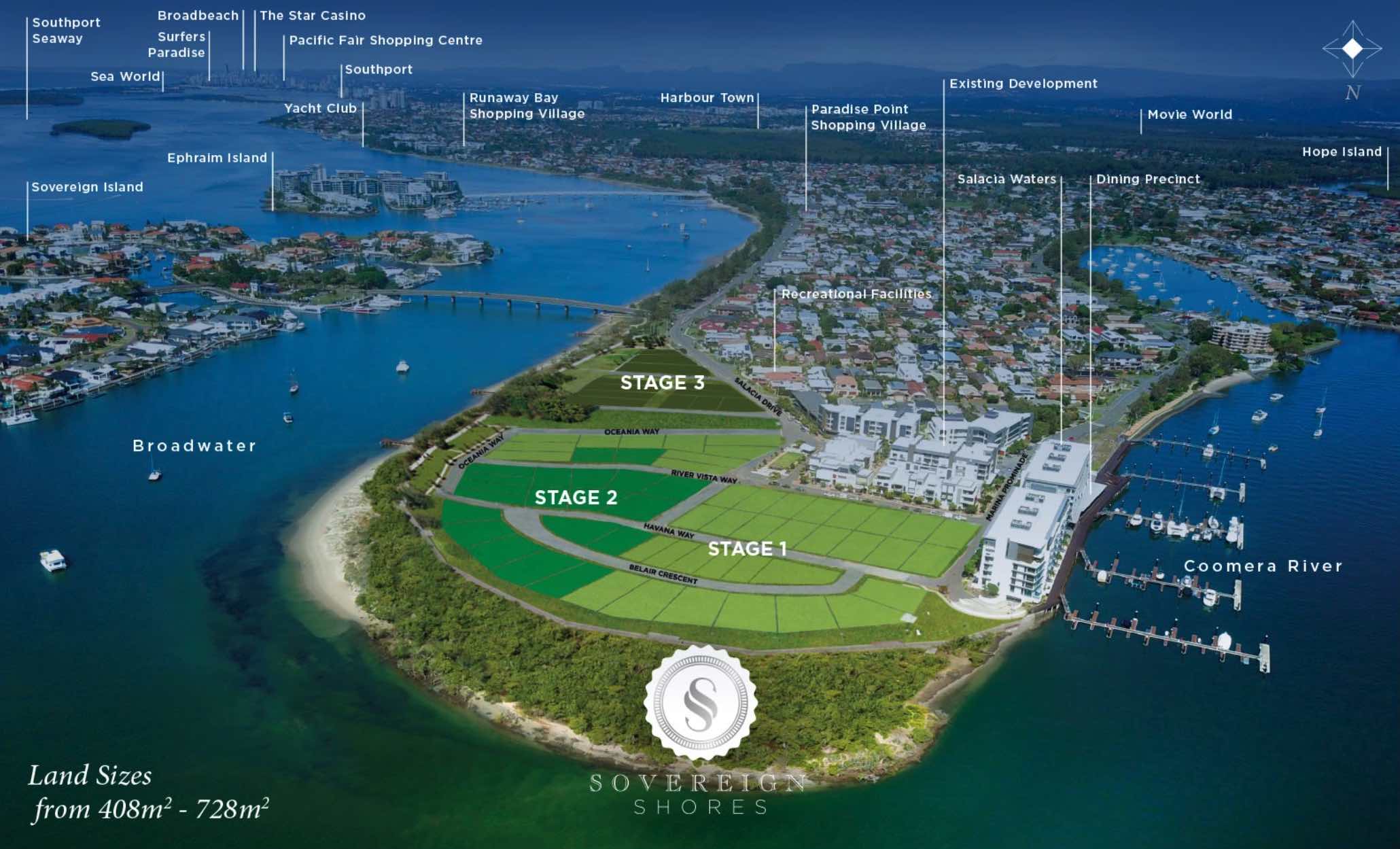 [Land for Sale] Sovereign Shores Estate, Paradise Point OpenLot